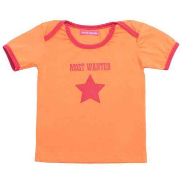 Most Wanted Short Sleeve Baby Tee Shirt