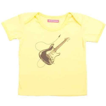 Guitar Short Sleeve Baby Graphic Tee