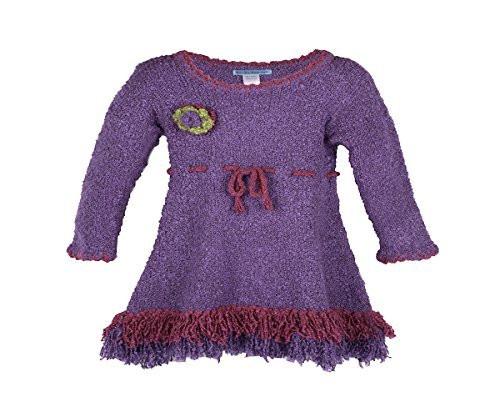 Baby Girls' Long Sleeves Dress with Fringes - Love-Shu-Shi