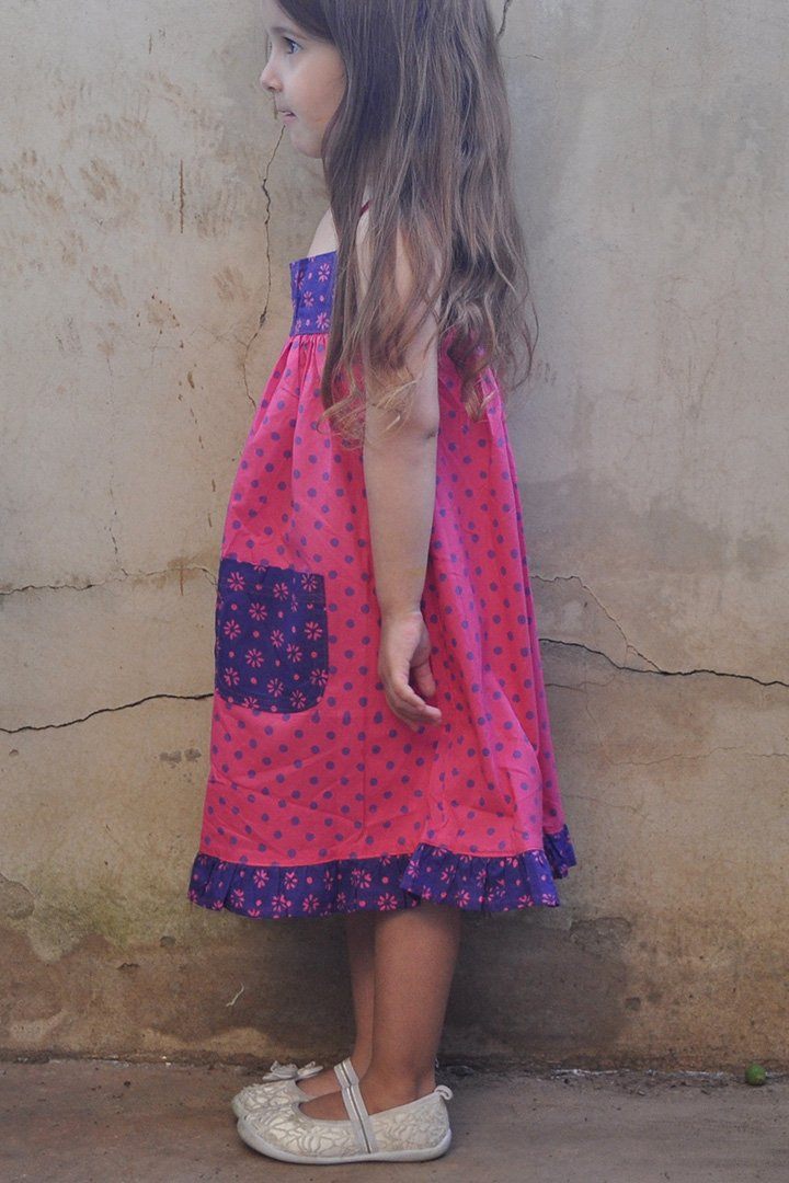 Mutiara Girls Handmade Cotton Dress - Love-Shu-Shi