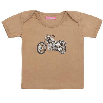 Motorbike Short Sleeve Baby Tee Shirt