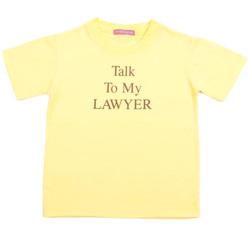 Talk To My Lawyer Short Sleeve Children's T-Shirt - Love-Shu-Shi