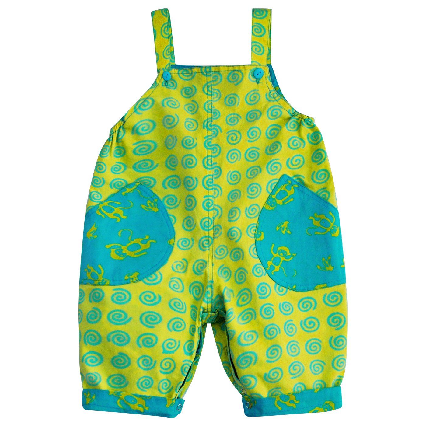 Baby Toddler Unisex Reversible Overall Jumpsuit - Love-Shu-Shi