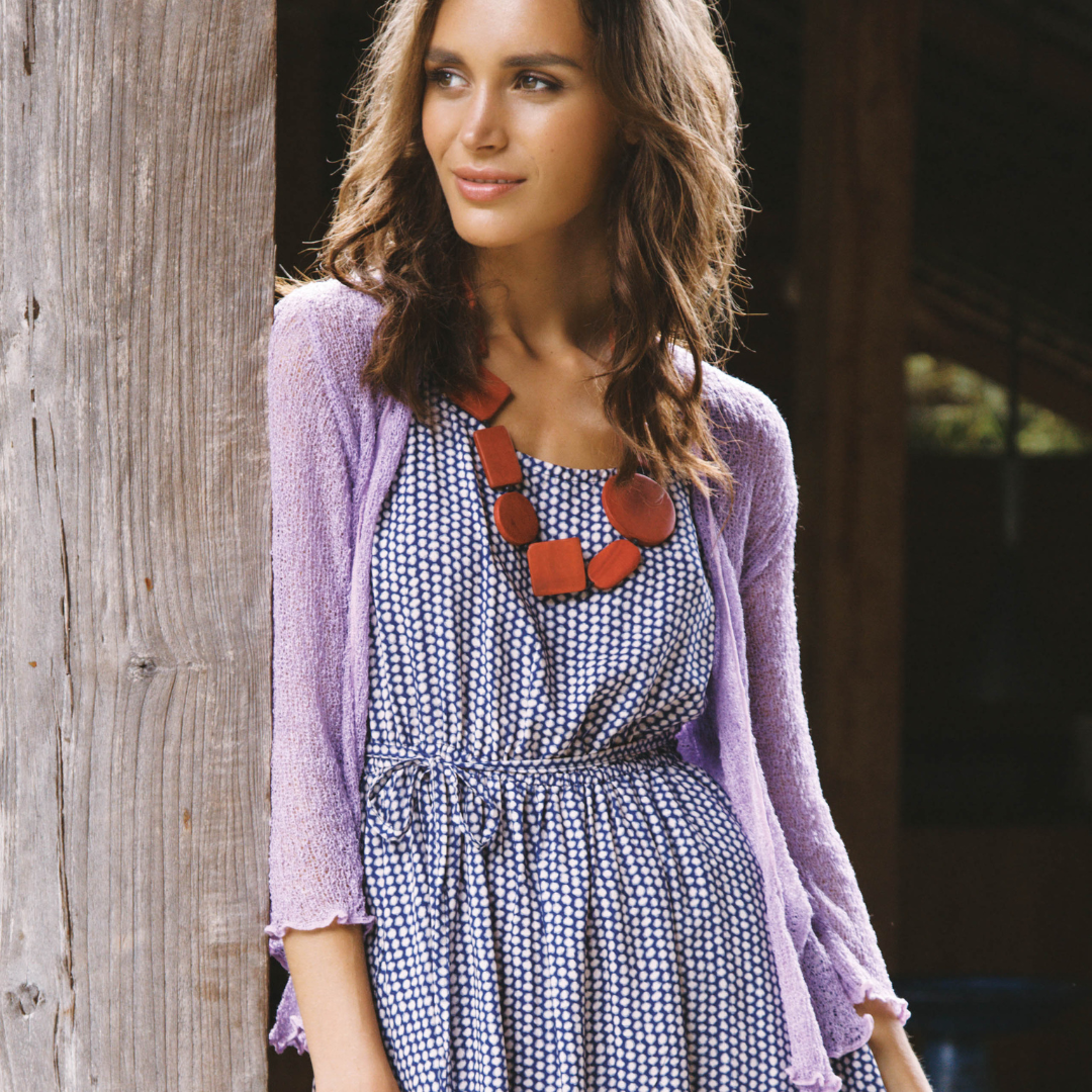 The Perfect Summer Cover-Up with Our Knit Tie Top Shrugs