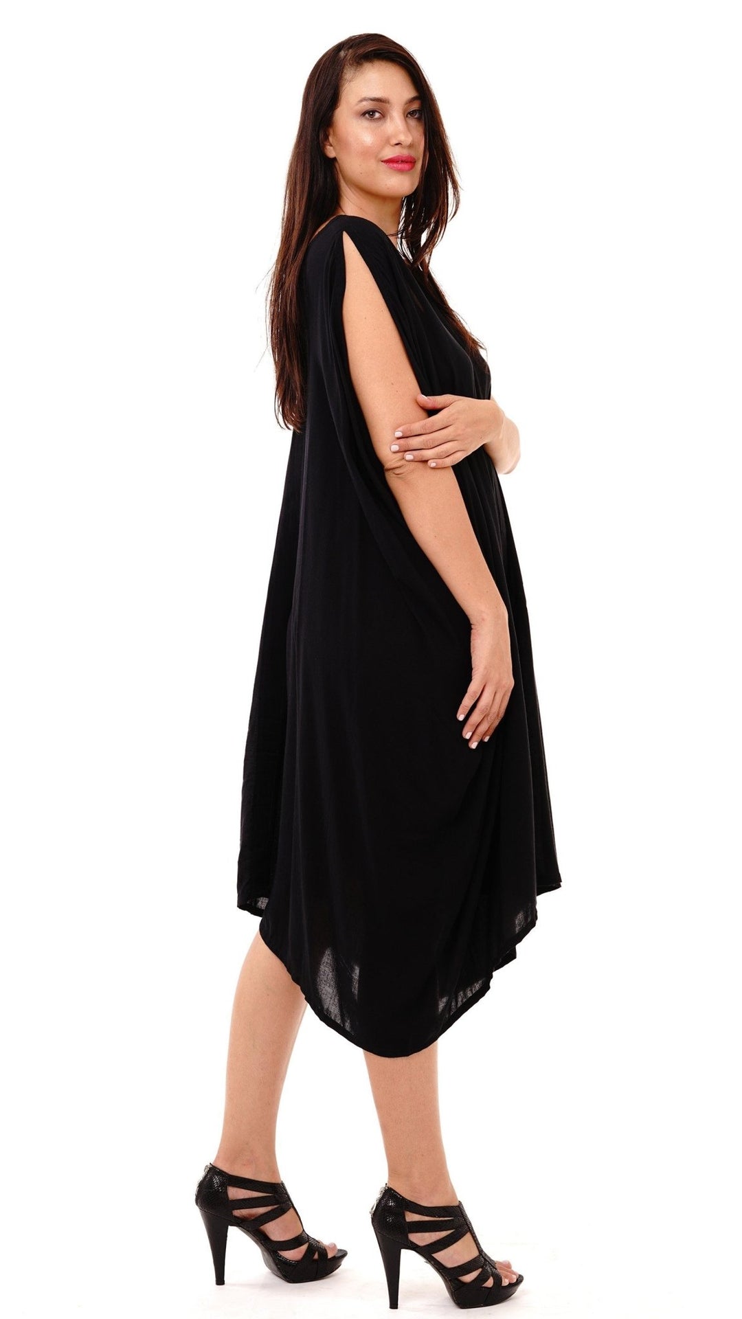 Attika Goddess Loose Fitting Tunic Sleeveless Summer Dress - Love ShuShi