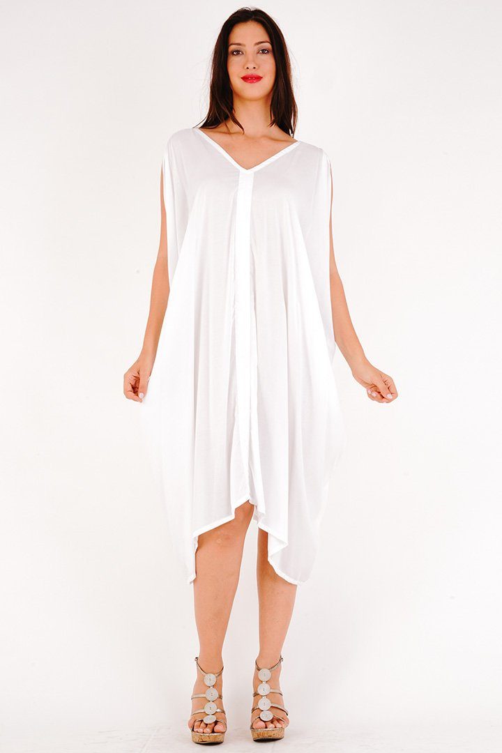 Attika Goddess Loose Fitting Tunic Sleeveless Summer Dress - Love ShuShi