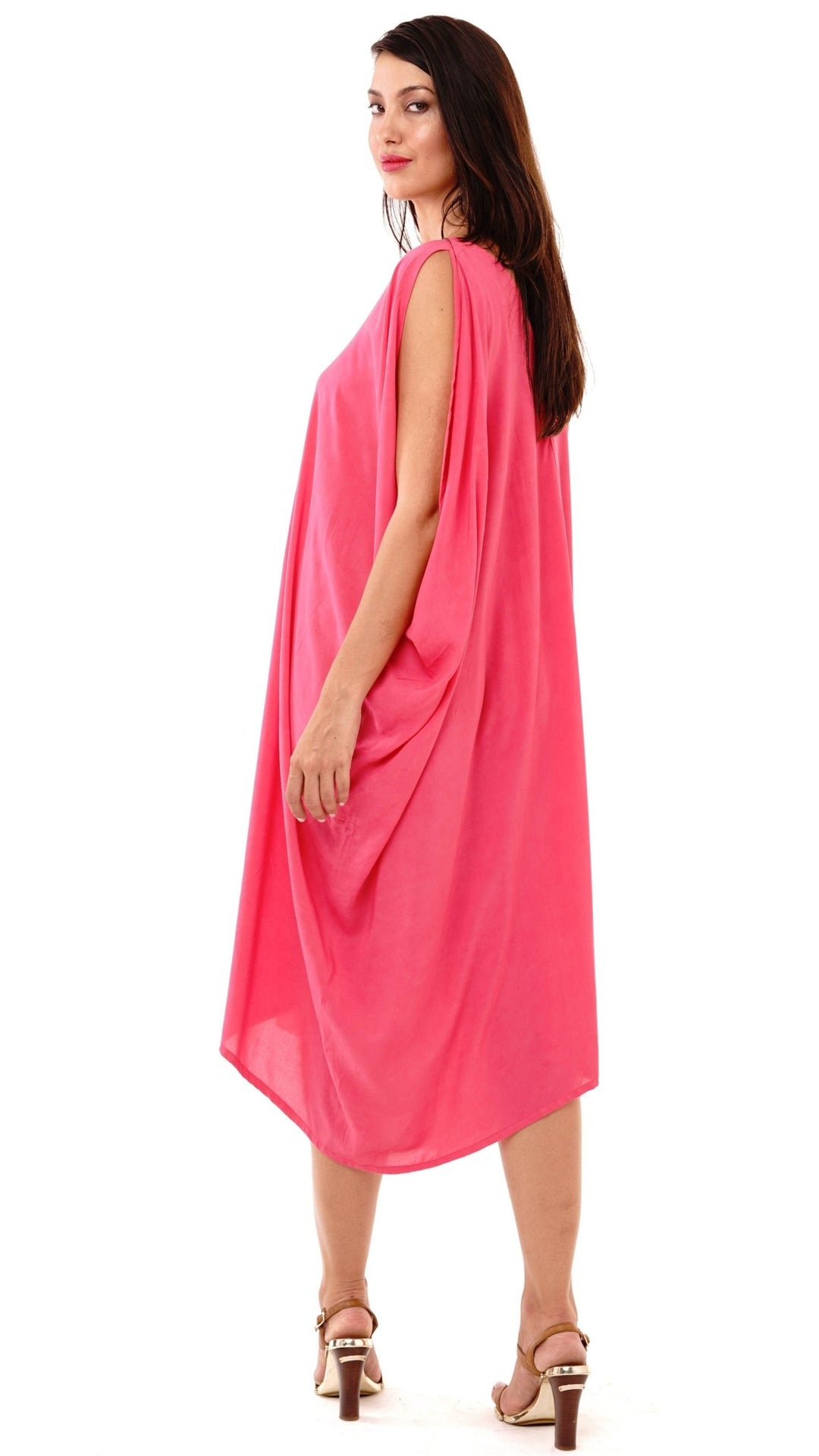 Attika Goddess Loose Fitting Tunic Sleeveless Summer Dress - Love ShuShi