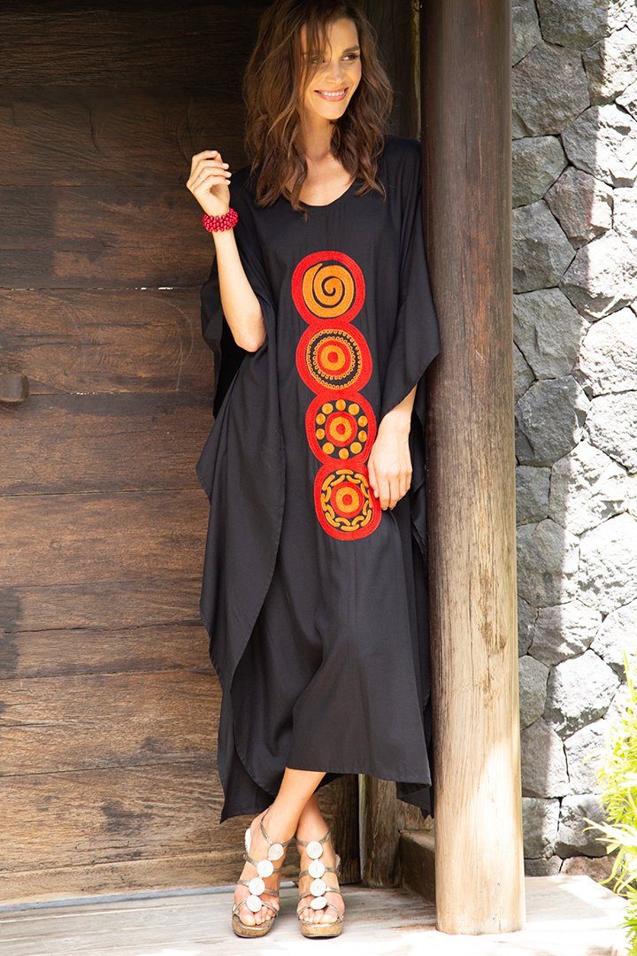 Bohemian Mandala Kaftan Dress - Love ShuShi