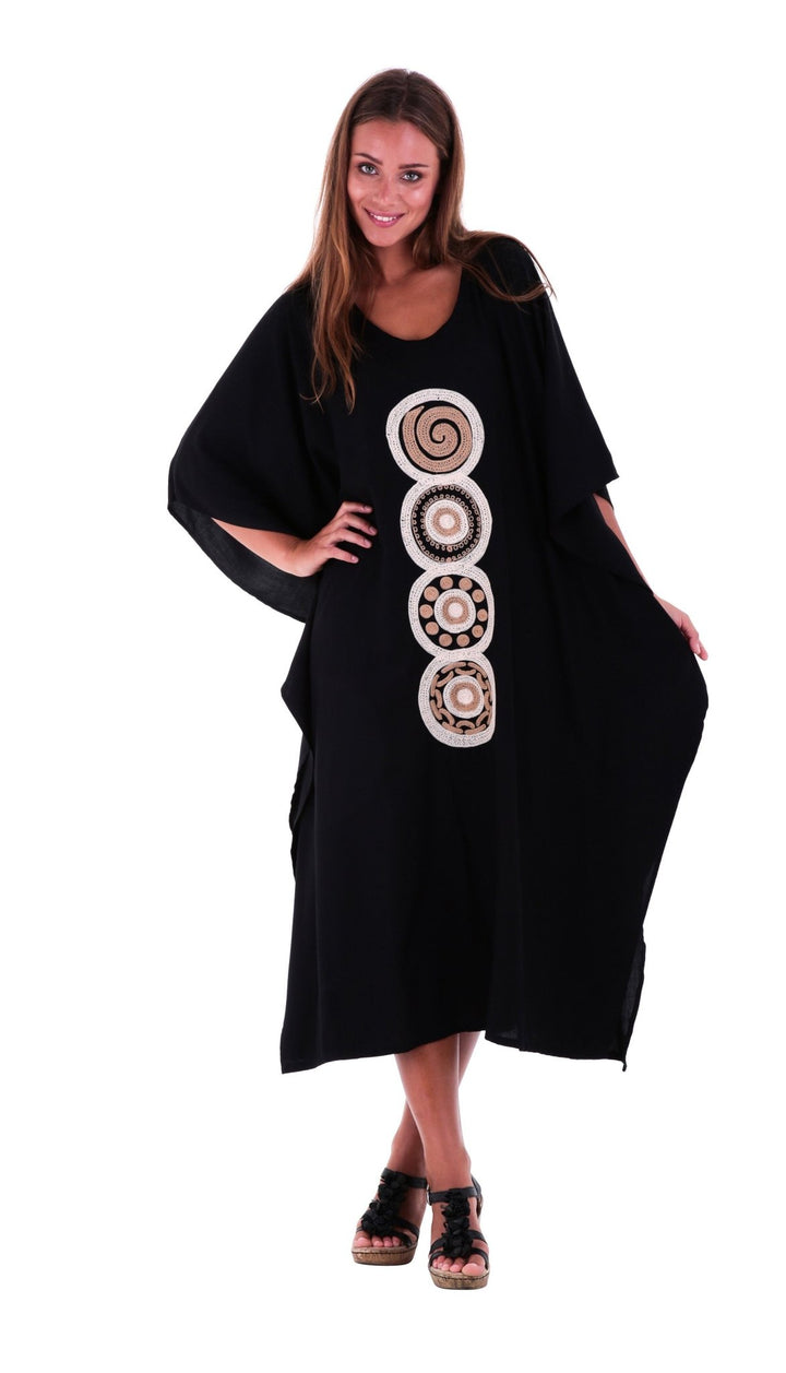 Bohemian Mandala Kaftan Dress - Love ShuShi