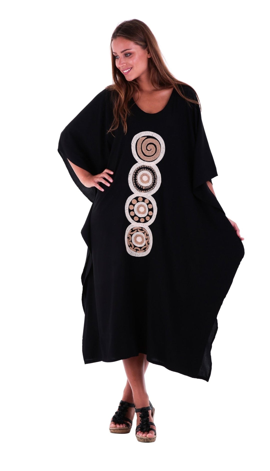 Bohemian Mandala Kaftan Dress - Love ShuShi