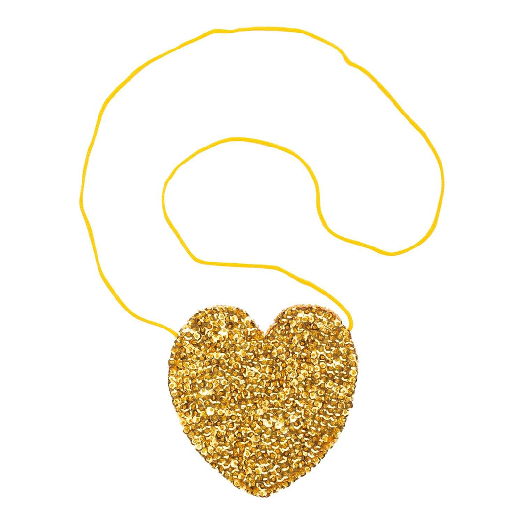 Children's Small Sparkly Sequin Heart Purse - Love ShuShi