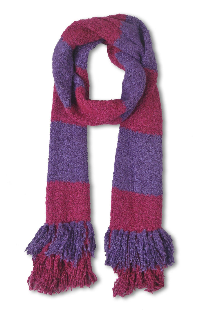 Cozy Striped Scarf for Kids - Love ShuShi