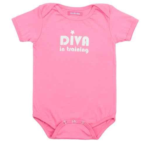 DIVA Short Sleeve Onesie - Love ShuShi