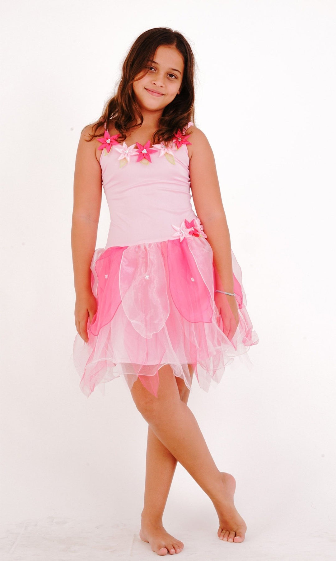 Fairy Flower Tutu Dress with Wings - Love ShuShi