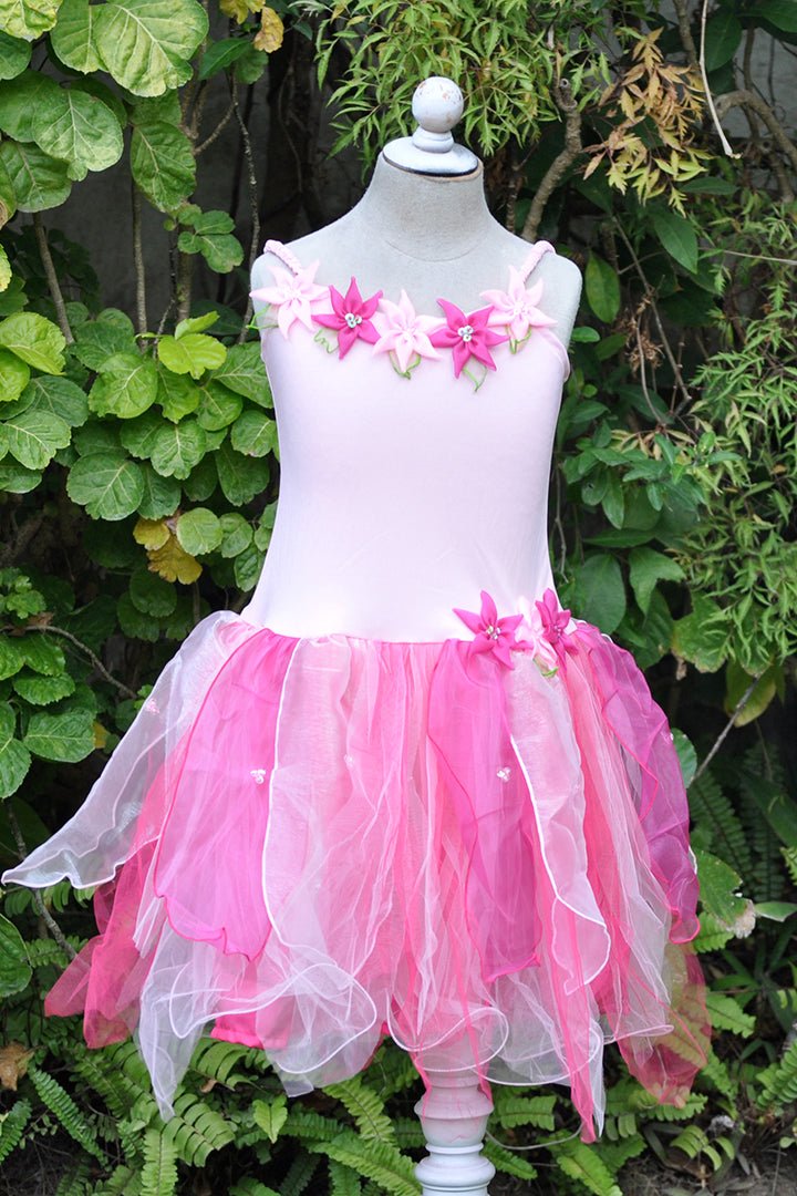 Fairy Flower Tutu Dress with Wings - Love ShuShi