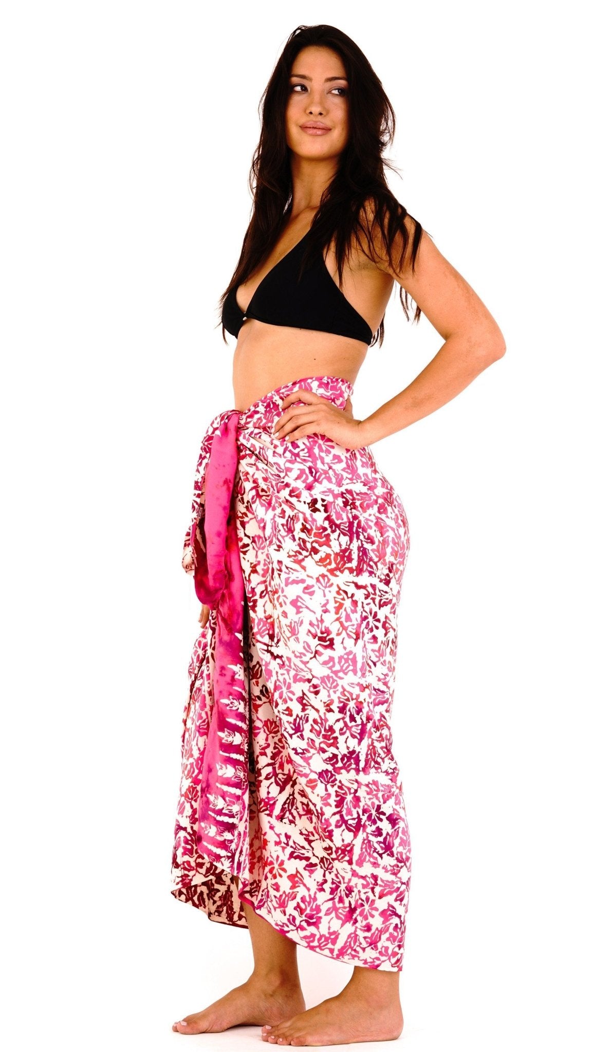 Floral Batik Print Sarong - Love ShuShi