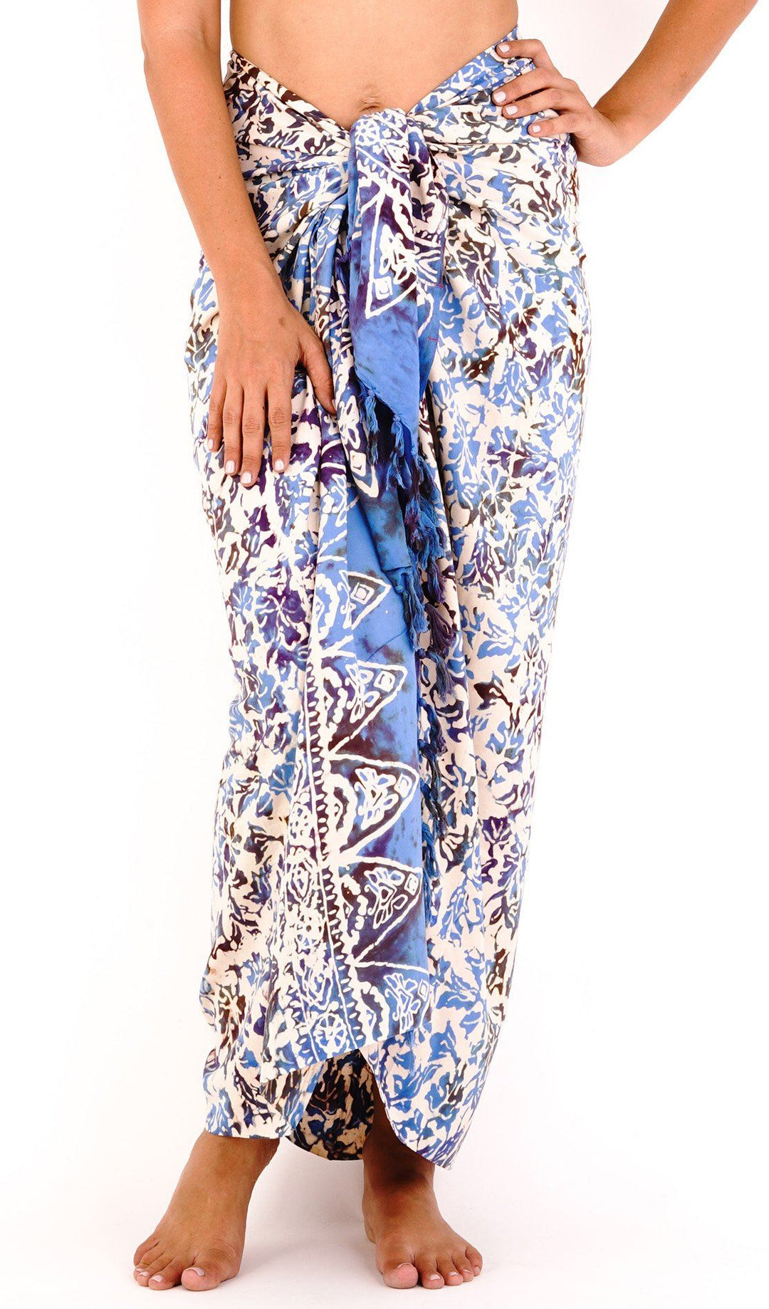 Floral Batik Print Sarong - Love ShuShi