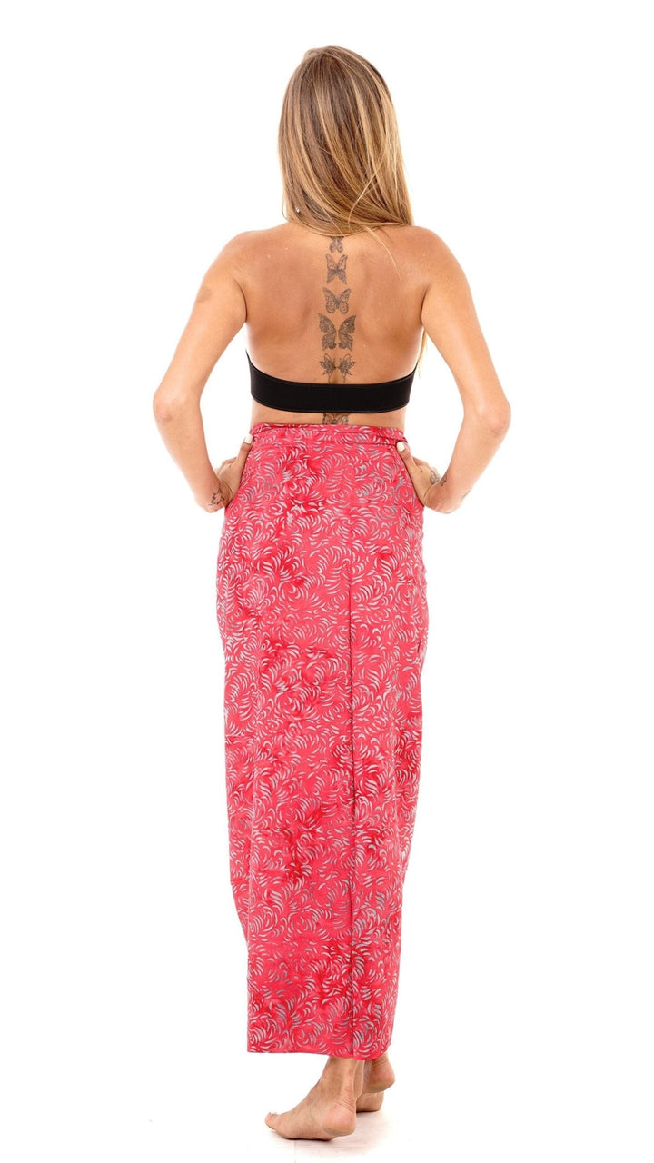 Floral Filigree Sarong Cover Up - Love ShuShi