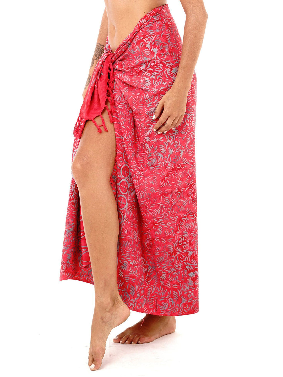 Floral Filigree Sarong Cover Up - Love ShuShi