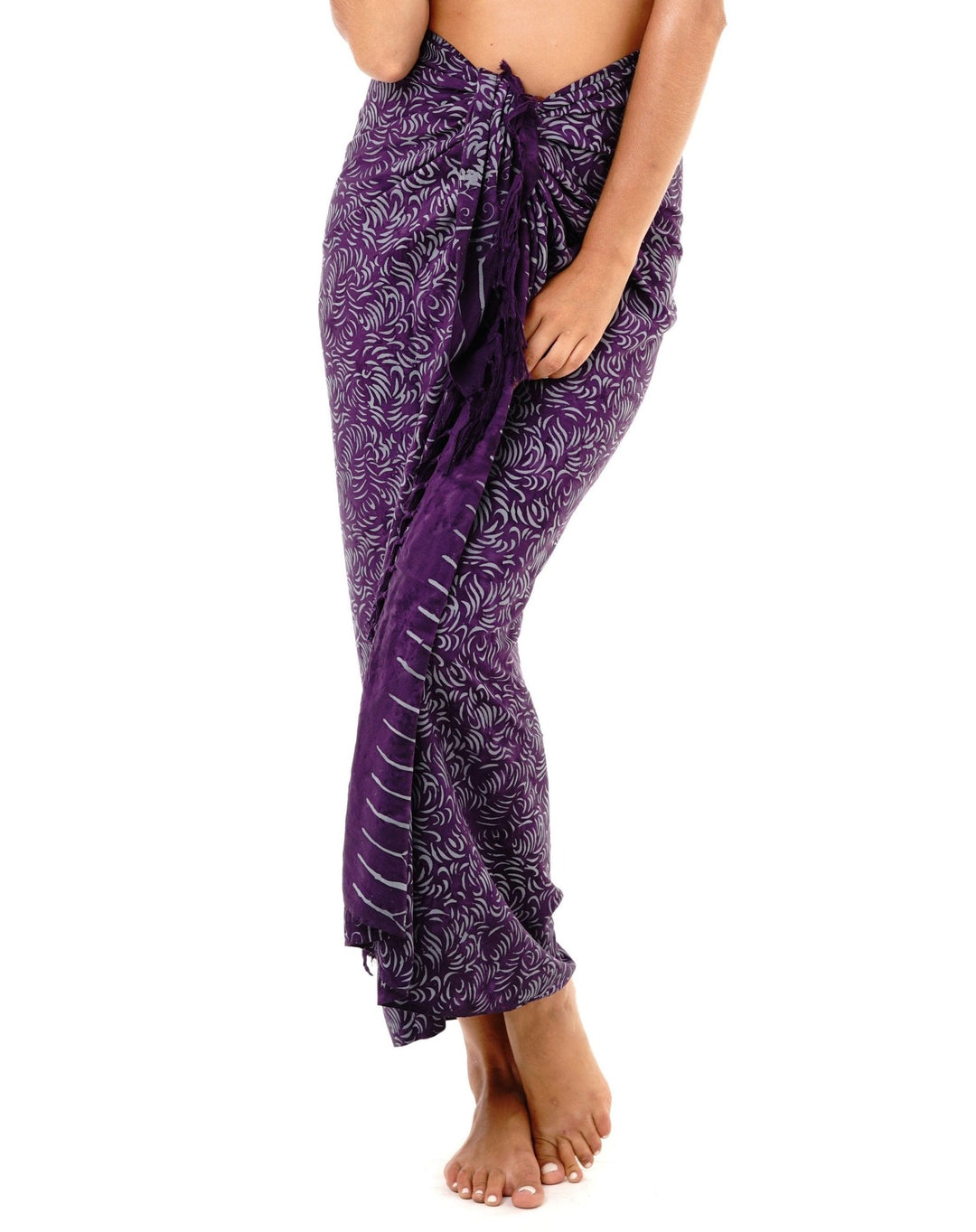 Floral Filigree Sarong Cover Up - Love ShuShi