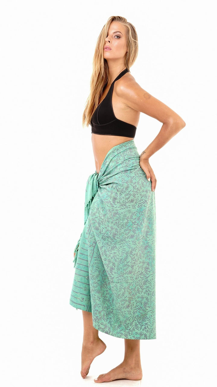 Floral Filigree Sarong Cover Up - Love ShuShi