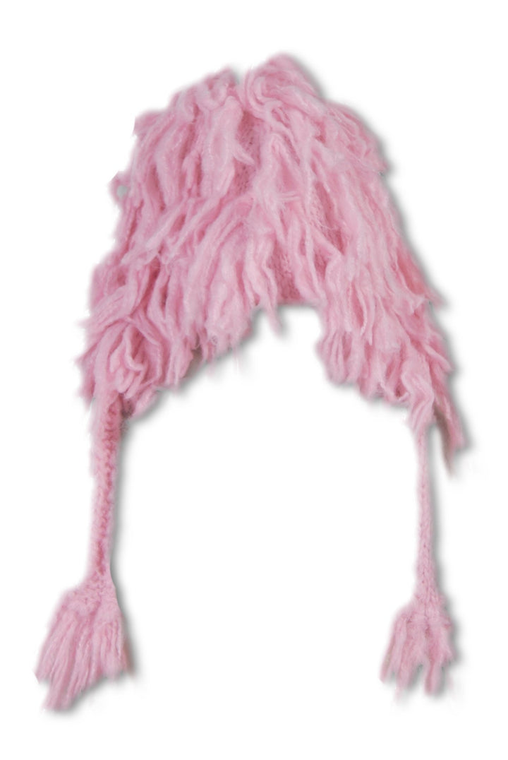 Fringed Kids Earflap Beanie Hat - Love ShuShi