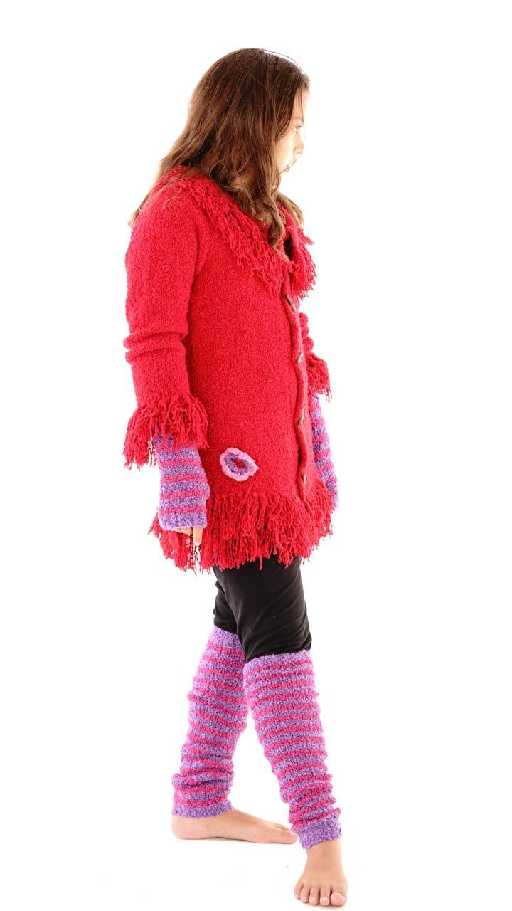 Fuzzy Arm Warmers for Kids - Love ShuShi