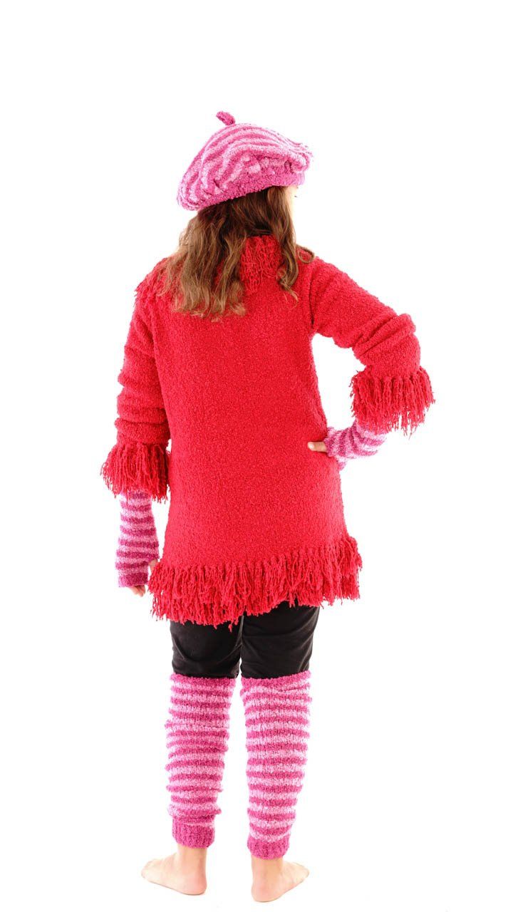 Fuzzy Arm Warmers for Kids - Love ShuShi