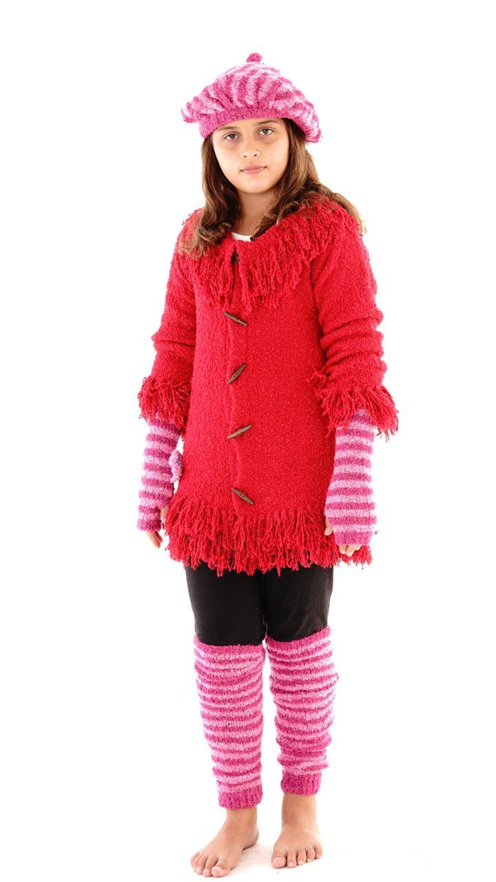 Fuzzy Arm Warmers for Kids - Love ShuShi