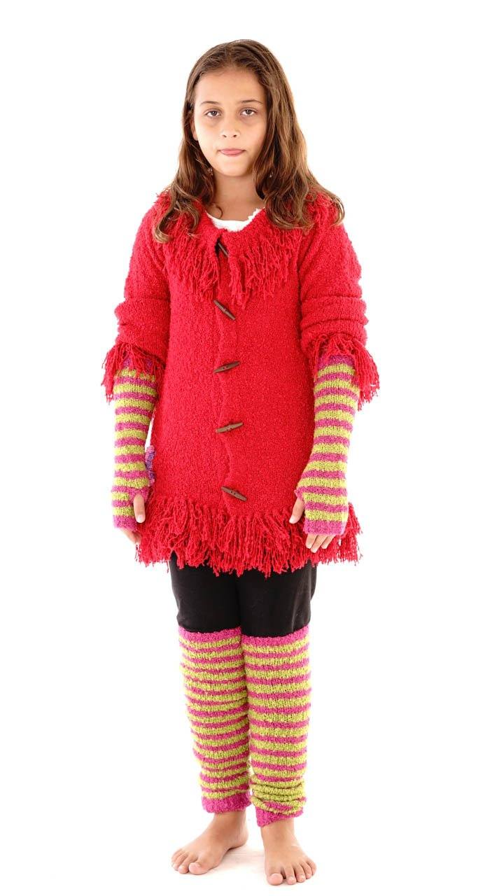 Fuzzy Arm Warmers for Kids - Love ShuShi