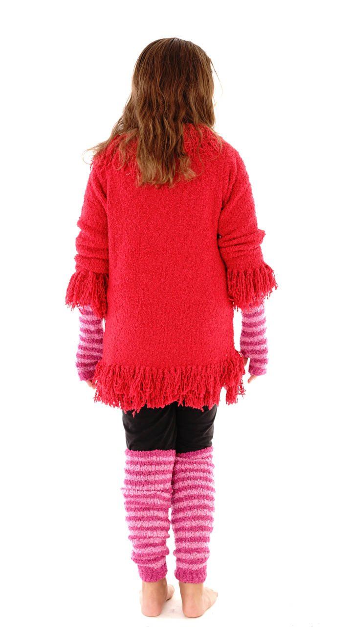 Fuzzy Arm Warmers for Kids - Love ShuShi