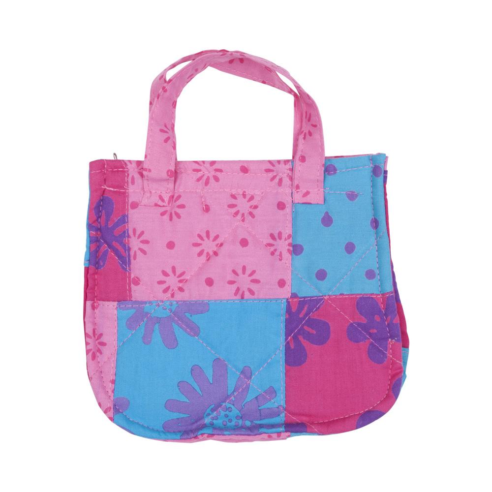 Girls Small Bag Patchwork Design - Love ShuShi