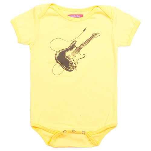 Guitar Short Sleeve Graphic Onesie - Love ShuShi