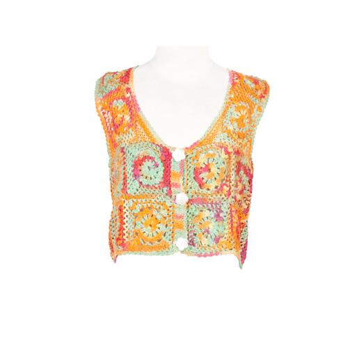 Kids Boho Crochet Vest - Love ShuShi