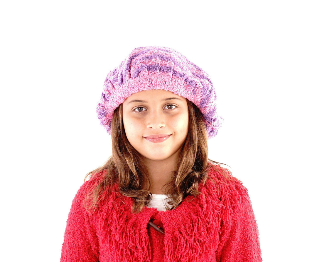 Kids Cozy Striped Hat - Love ShuShi