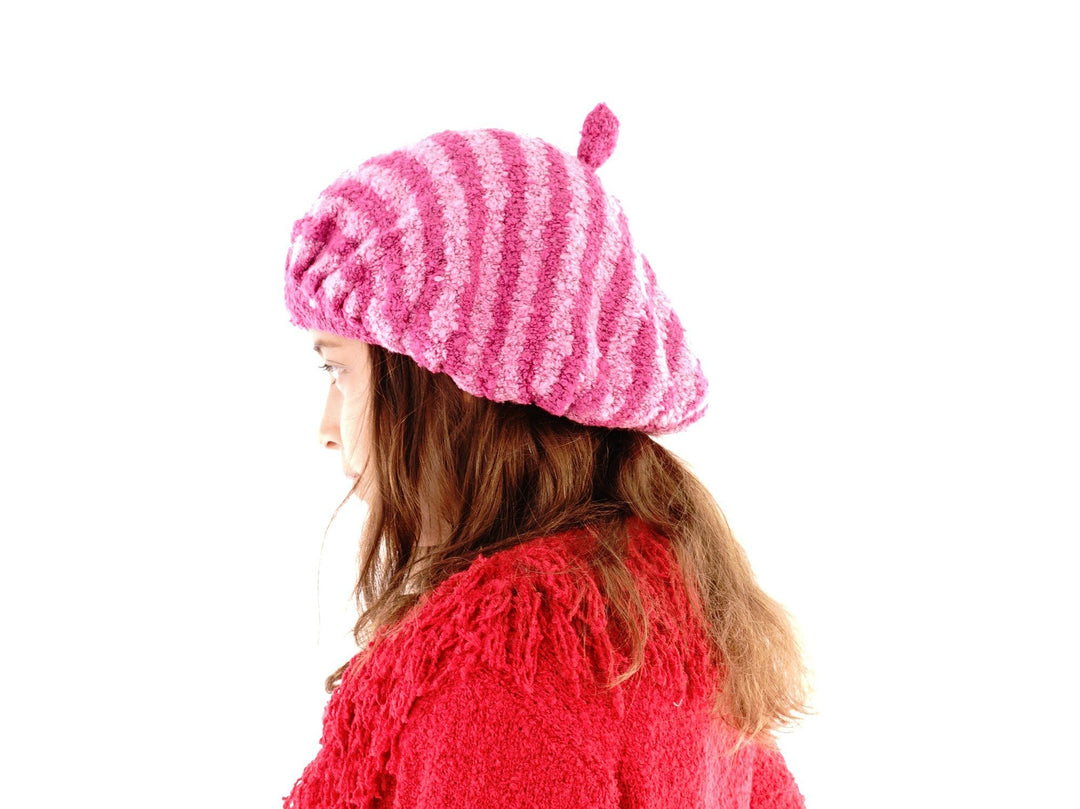 Kids Cozy Striped Hat - Love ShuShi