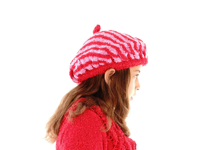 Kids Cozy Striped Hat - Love ShuShi