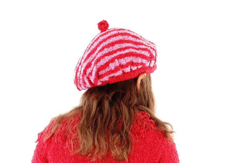 Kids Cozy Striped Hat - Love ShuShi