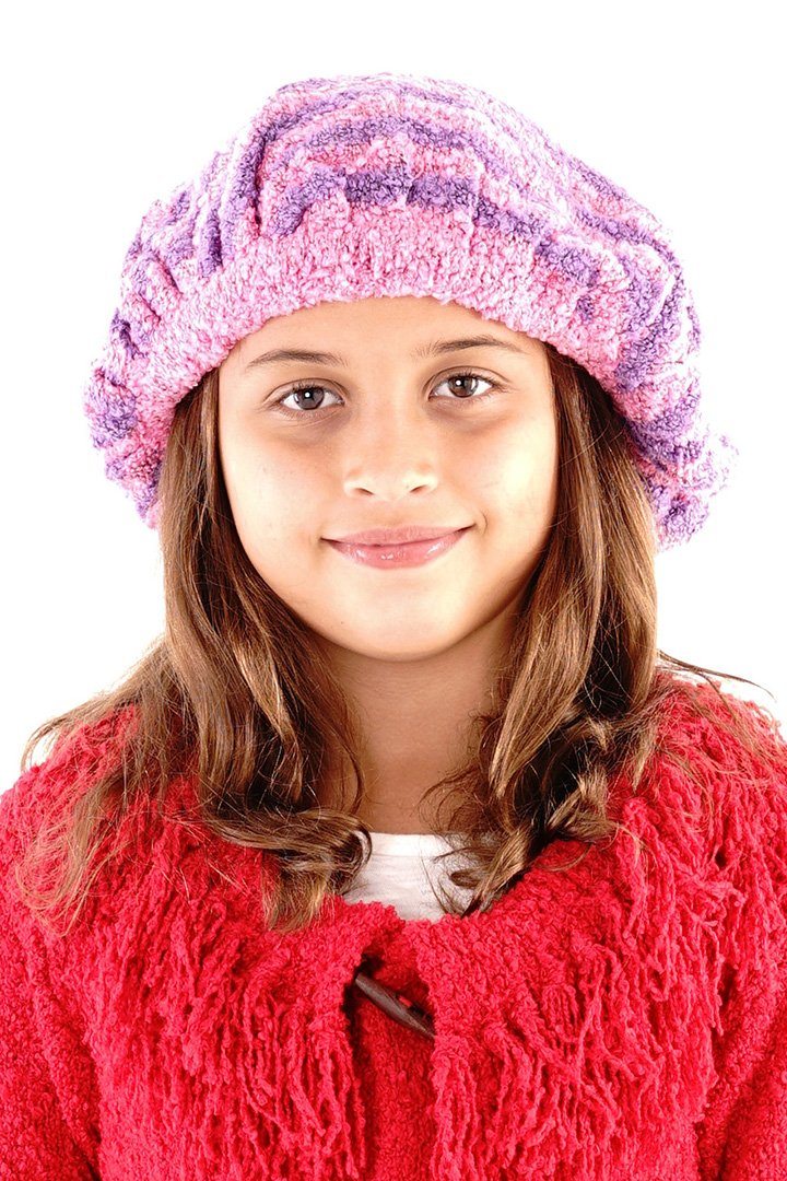 Kids Cozy Striped Hat - Love ShuShi