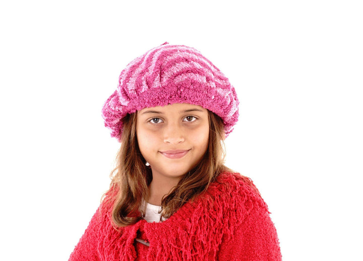 Kids Cozy Striped Hat - Love ShuShi