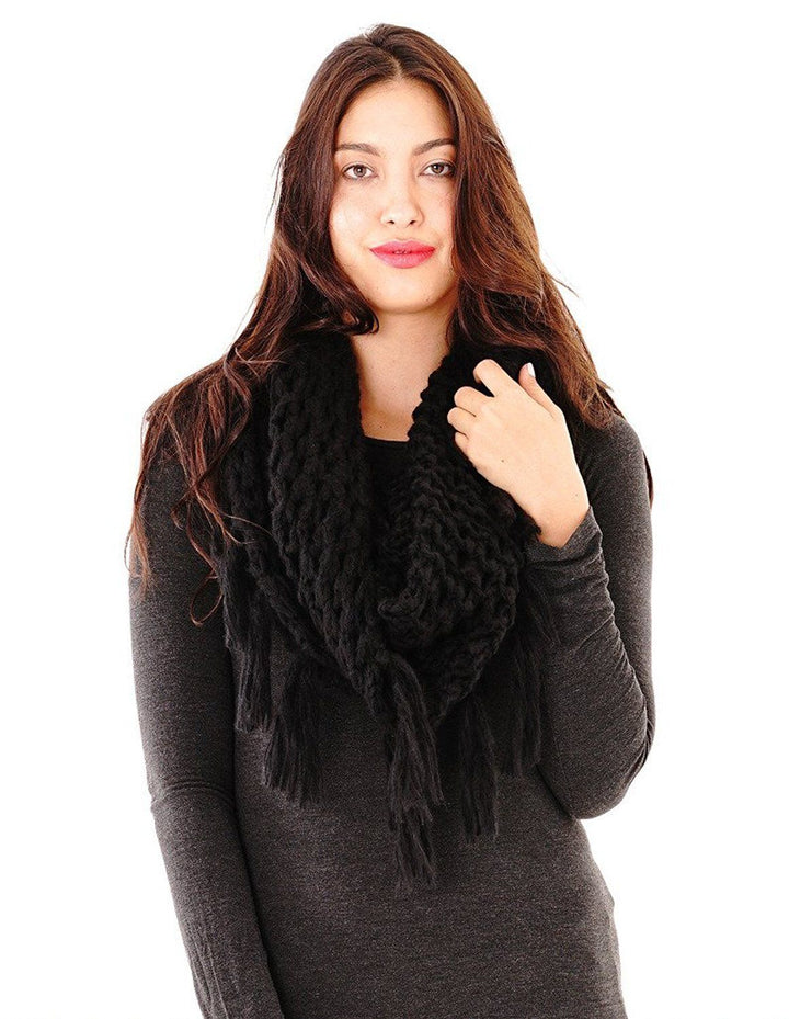 Knitted Infinity Scarf - Love ShuShi