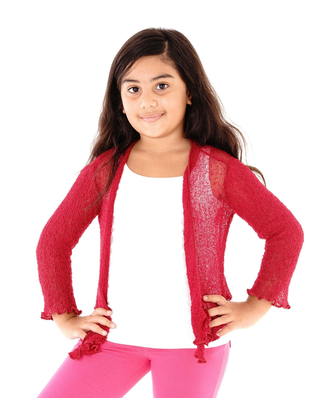 Little Girls Sheer Shrug - Love ShuShi