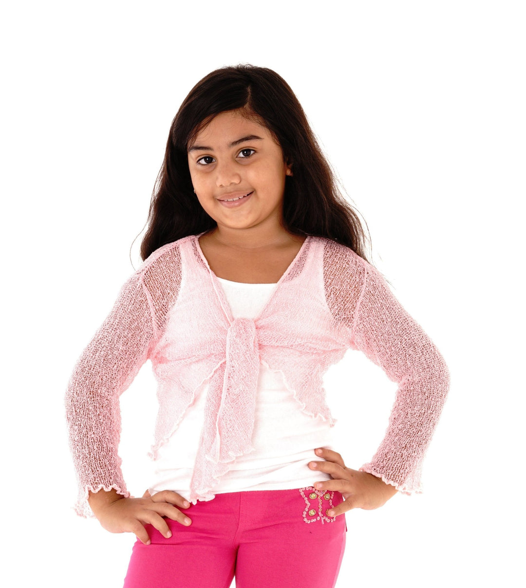 Little Girls Sheer Shrug - Love ShuShi