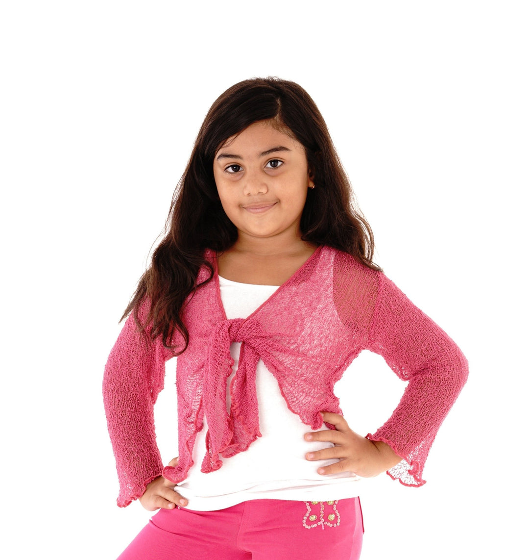 Little Girls Sheer Shrug - Love ShuShi