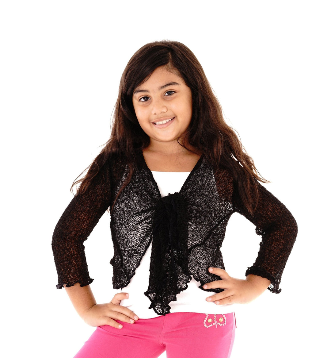 Little Girls Sheer Shrug - Love ShuShi