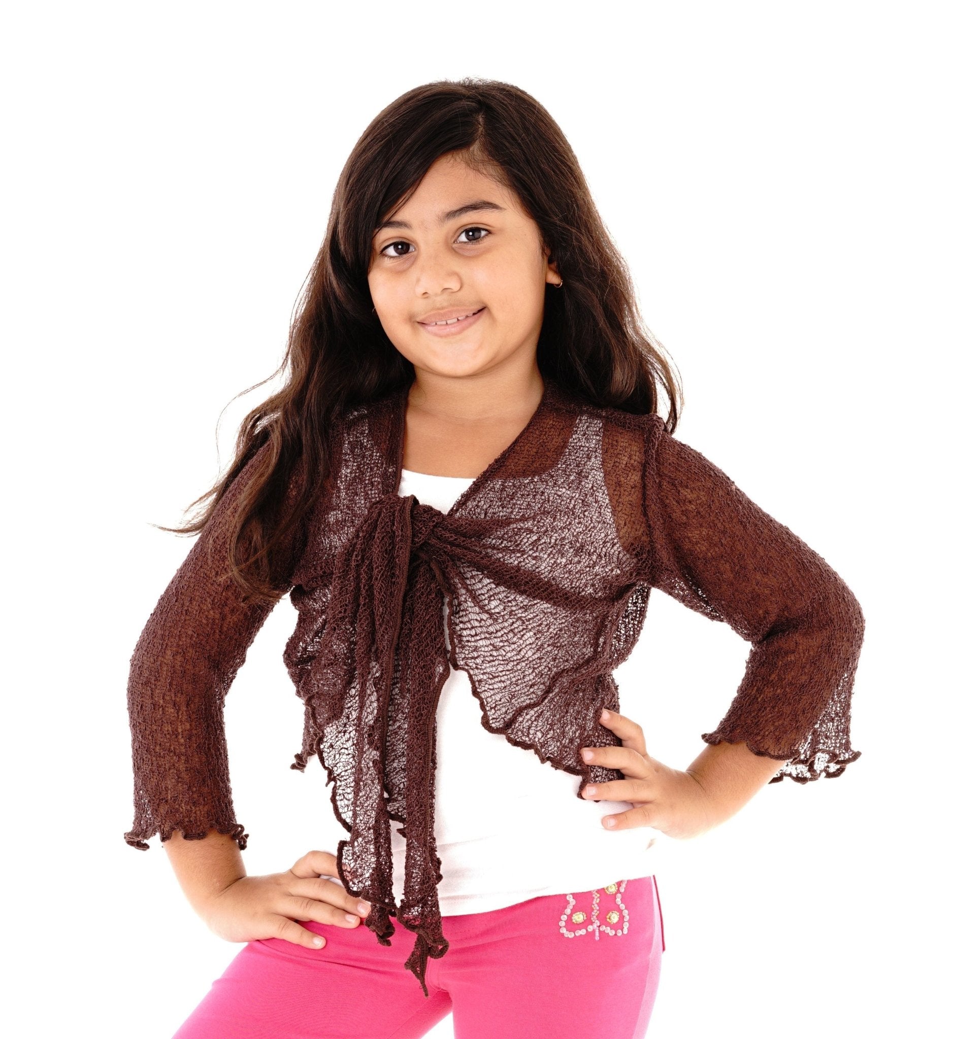 Little Girls Sheer Shrug - Love ShuShi