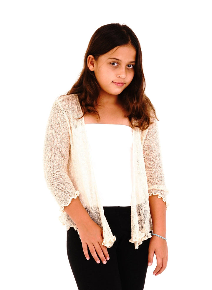 Little Girls Sheer Shrug - Love ShuShi