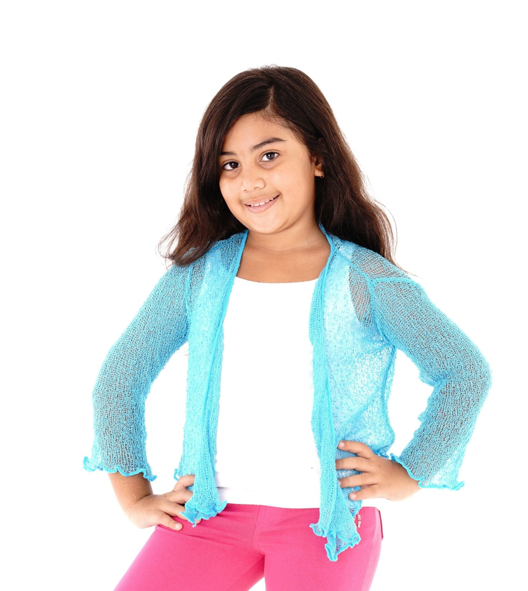 Little Girls Sheer Shrug - Love ShuShi