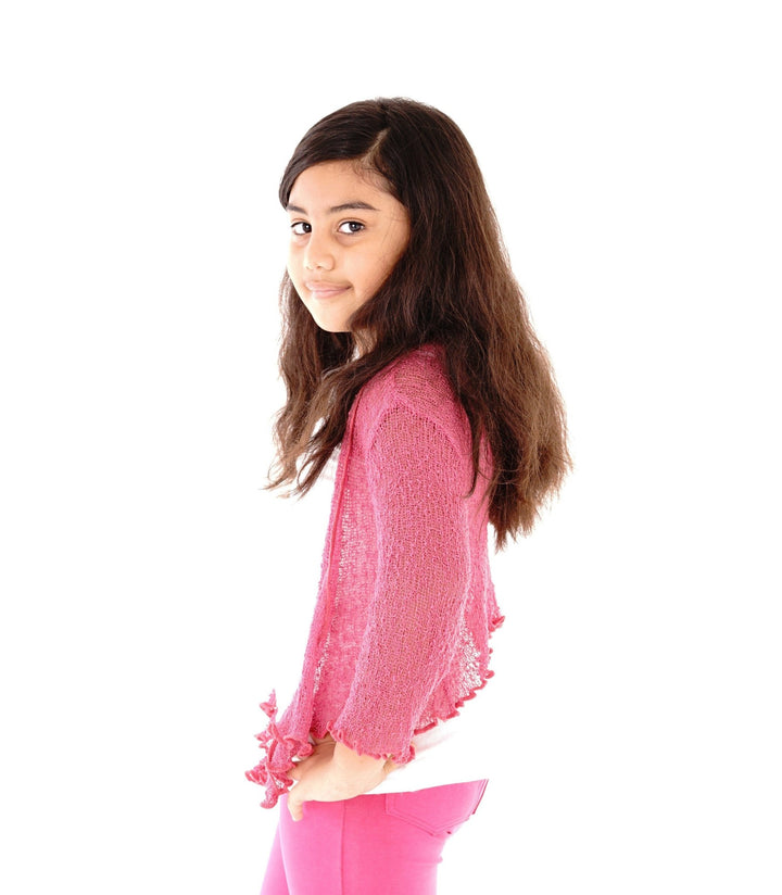 Little Girls Sheer Shrug - Love ShuShi