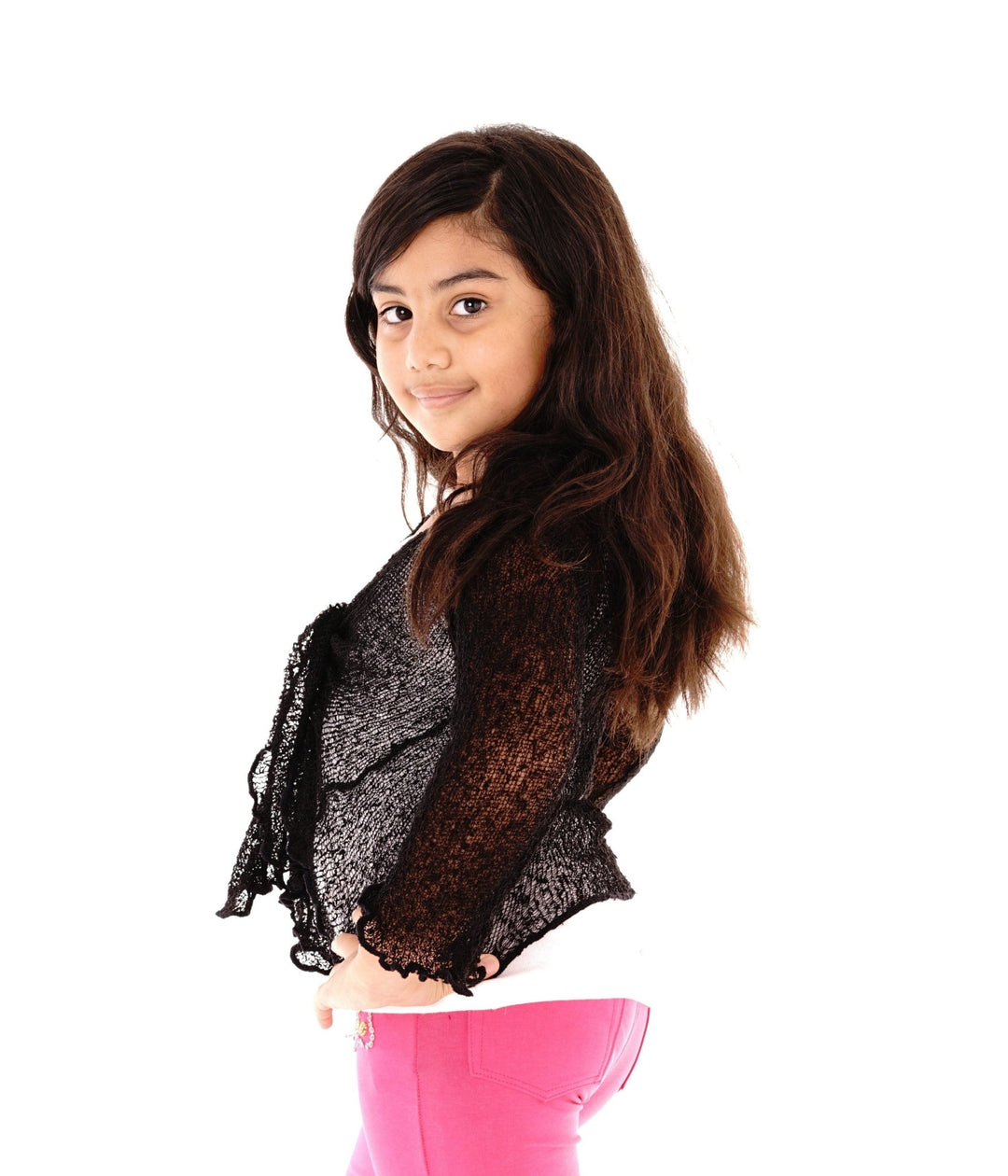 Little Girls Sheer Shrug - Love ShuShi